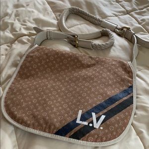 Vintage Louis Vuitton shoulder work bag!